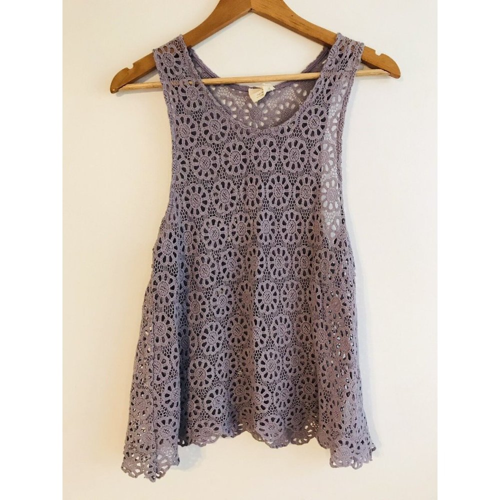 Women's SHEIN Light Pink Lace Dot Overlay 3/4 Sleeve High Neck Dress Size Small